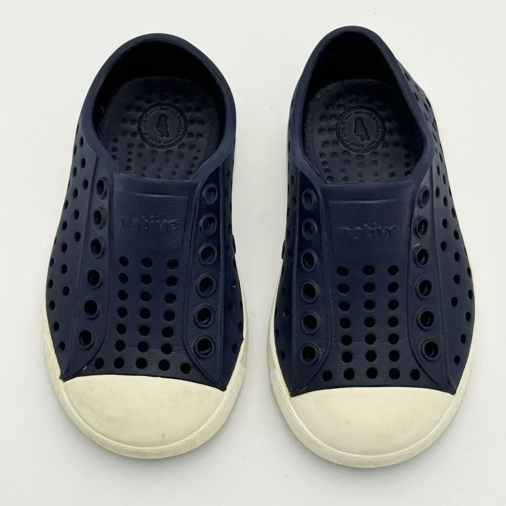 Native Jefferson Waterproof Navy Blue Sandals - US Size Toddler 5C